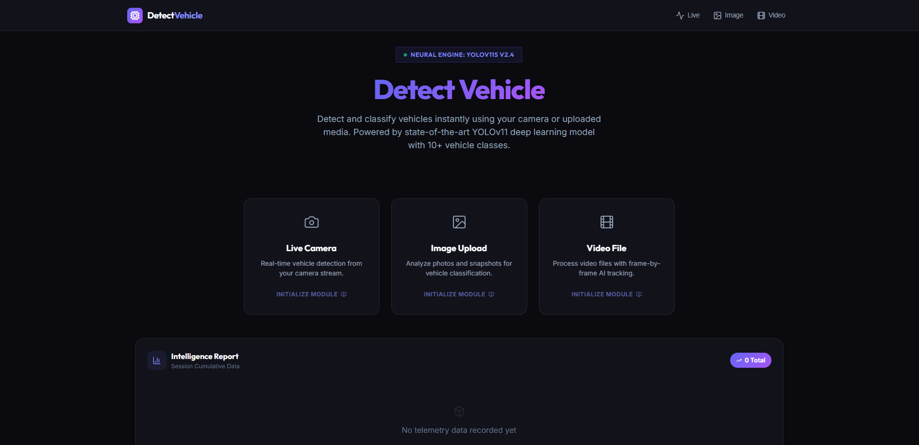 Detect Vehicle AI